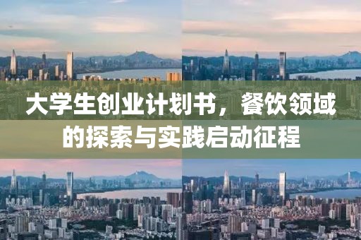 大学生创业计划书，餐饮领域的探索与实践启动征程