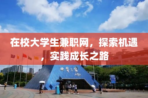 在校大学生兼职网，探索机遇，实践成长之路