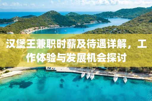 汉堡王兼职时薪及待遇详解，工作体验与发展机会探讨