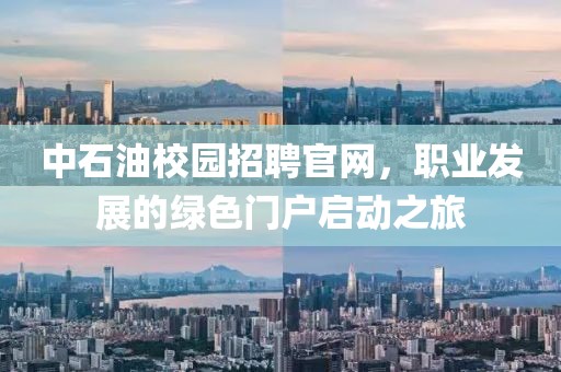 中石油校园招聘官网，职业发展的绿色门户启动之旅