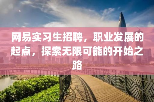 网易实习生招聘，职业发展的起点，探索无限可能的开始之路