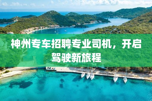 神州专车招聘专业司机，开启驾驶新旅程