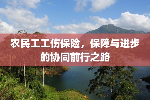 农民工工伤保险，保障与进步的协同前行之路